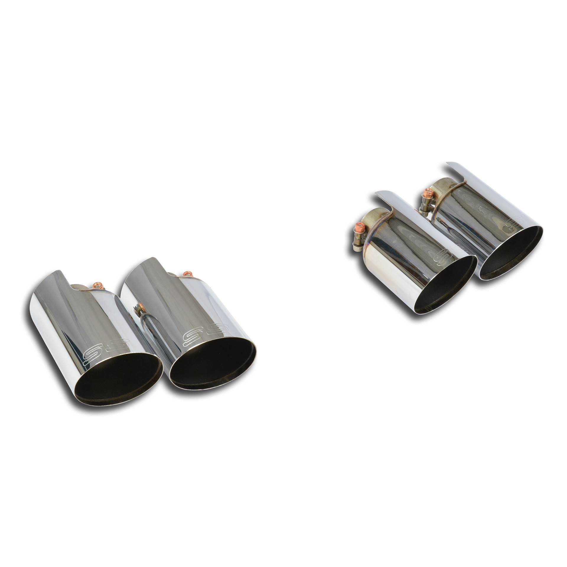 Endpipe kit Race Right OO100 - Left OO100